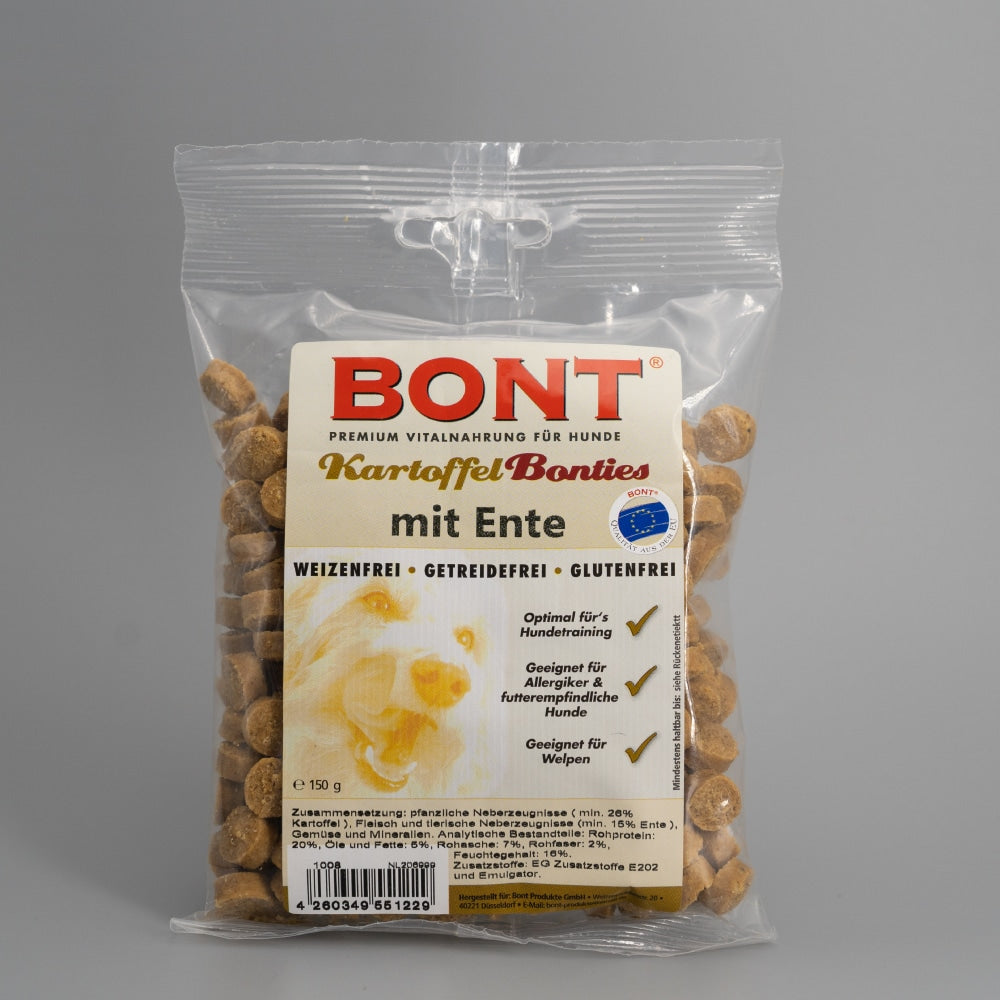 Bont - Kartoffel Bonties mit Ente, 150 g