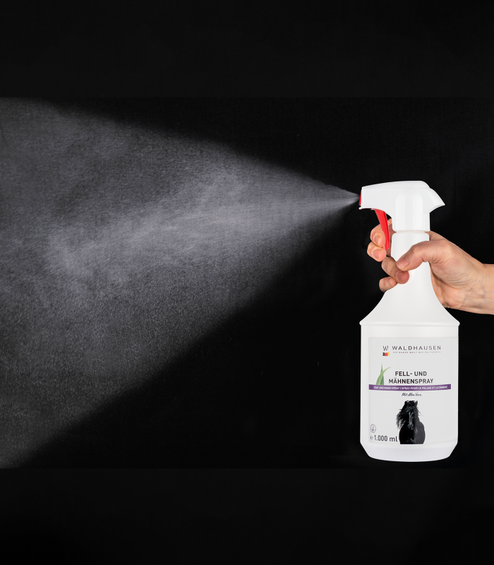 Waldhausen - Fell- und Mähnenspray mit Aloe Vera, 1000 ml