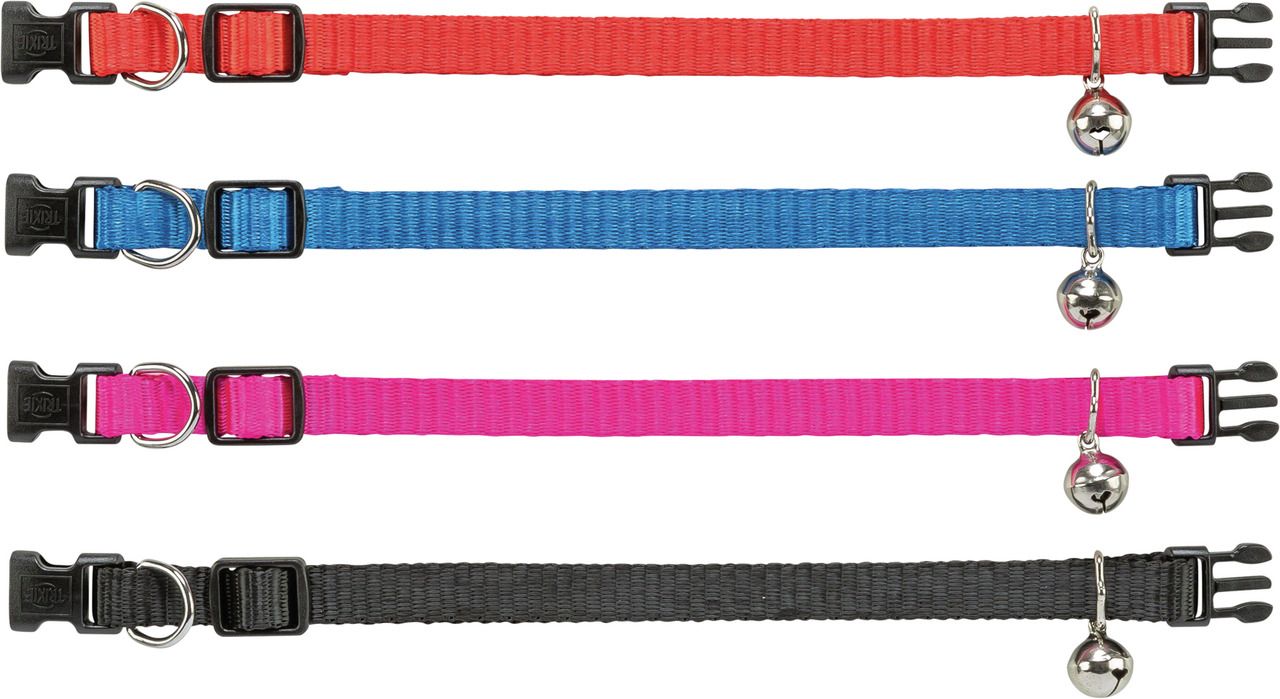 Trixie - Katzen Halsband elastisch, Nylon