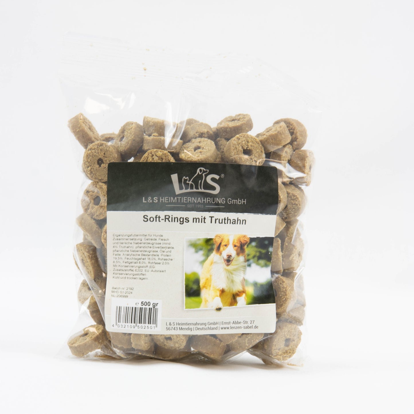 Lenzen & Sabel - Soft-Rings mit Truthahn 500g