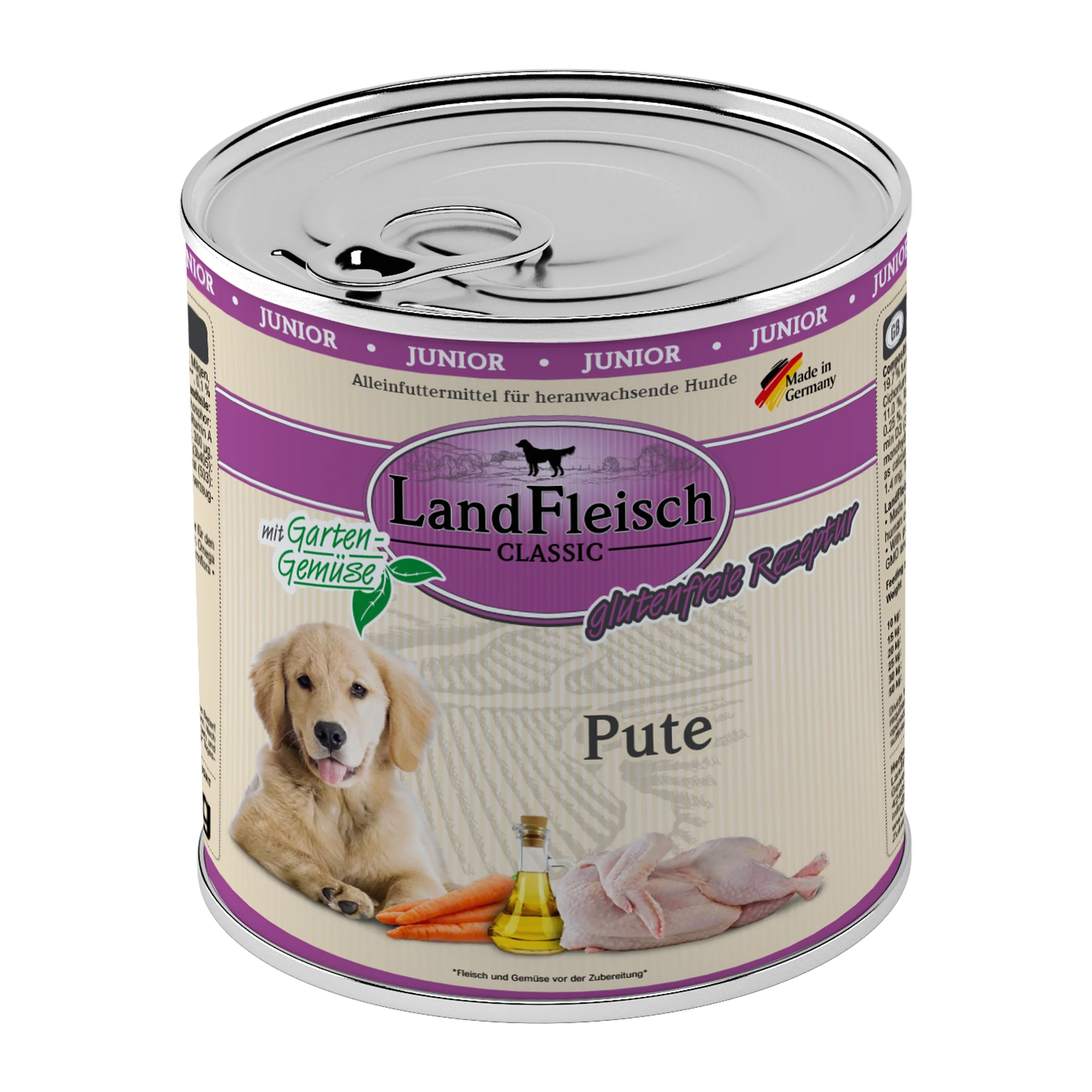 Landfleisch - Classic Junior Pute mit Gartengemüse