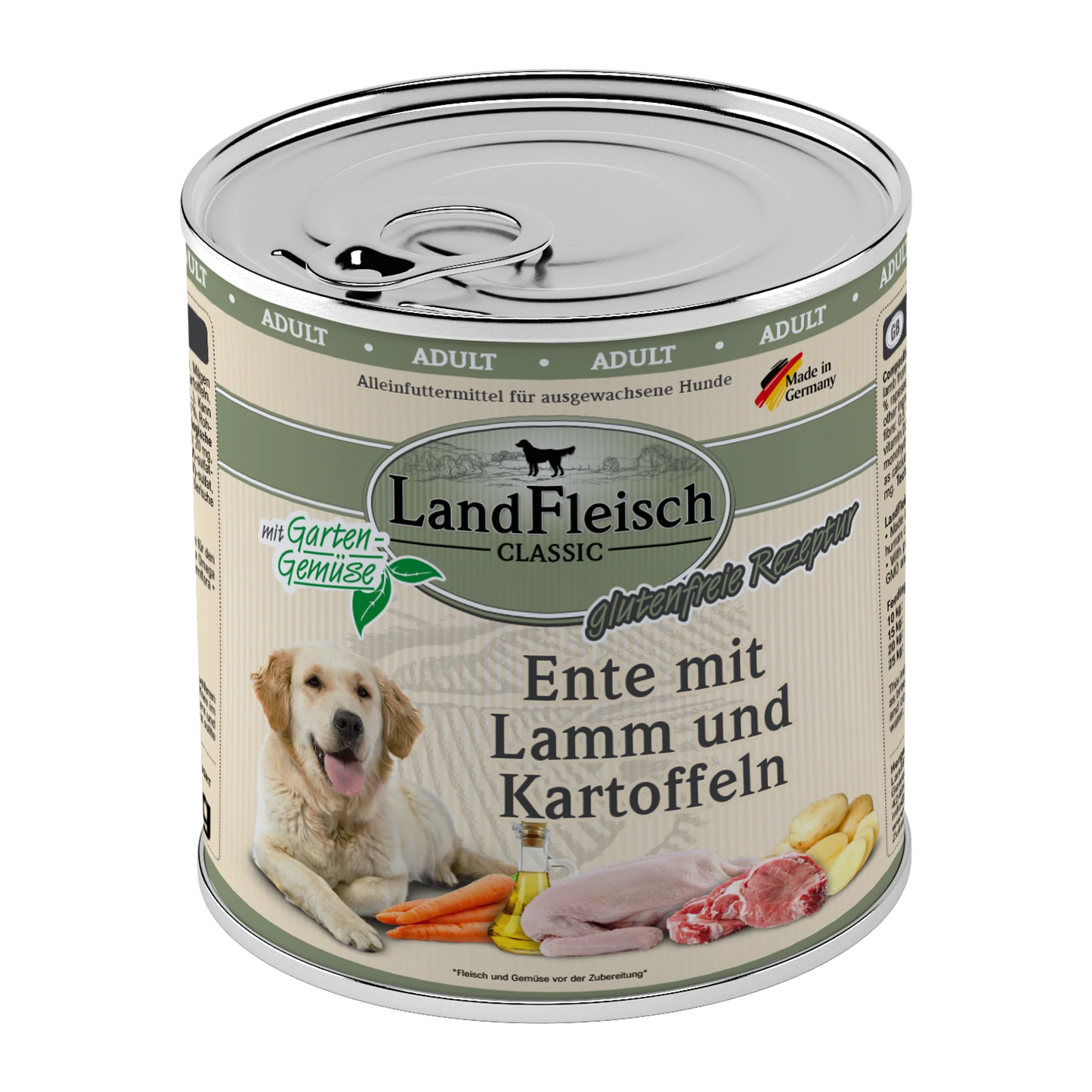 Landfleisch - Classic Ente mit Lamm und Kartoffeln
