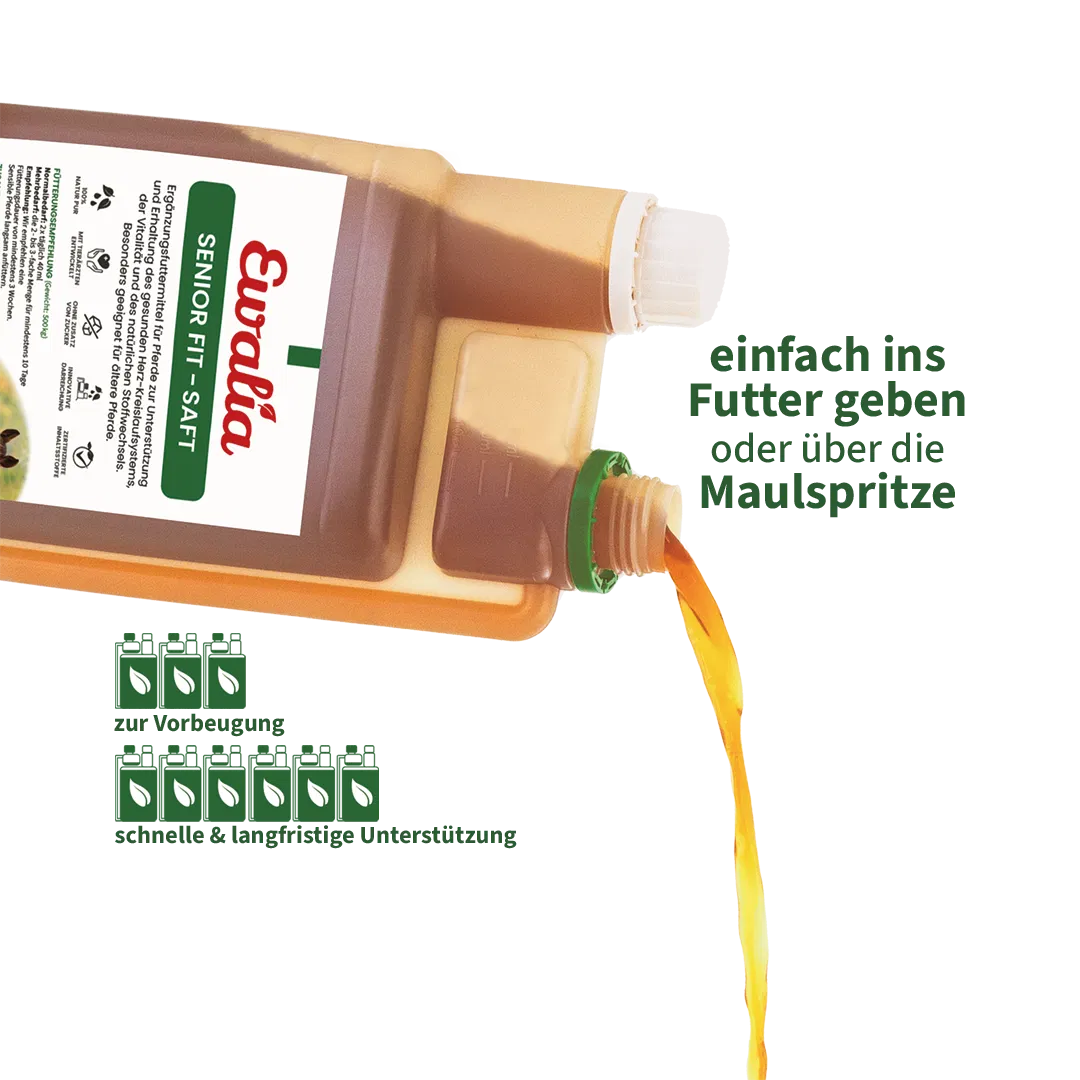 Ewalia - Senior Fit - Saft für Pferde