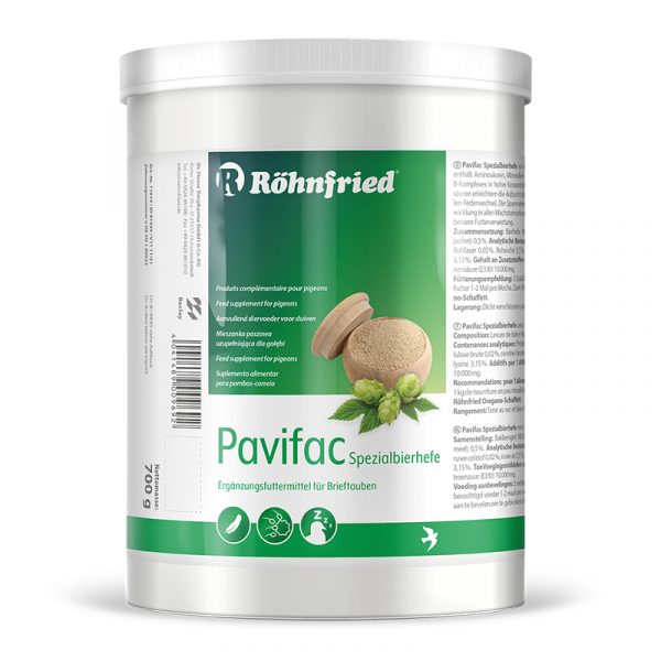 Röhnfried - Pavifac Spezialbierhefe 700g