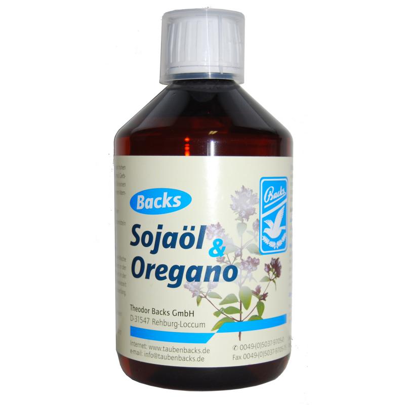 Backs - Sojaöl & Oregano, 500 ml
