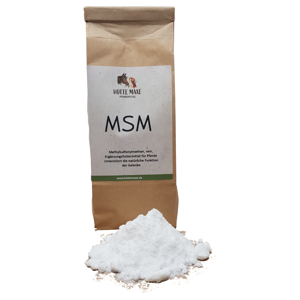 Hotte Maxe - MSM, Methylsulfonylmethan 500g