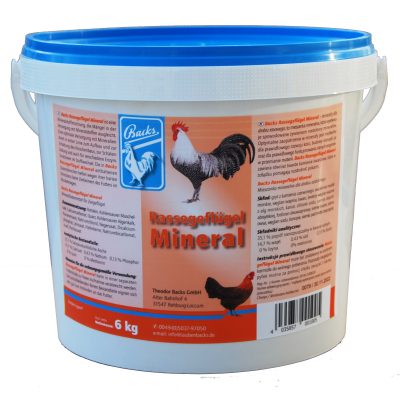 Backs - Rassegeflügel Mineral, 6 kg
