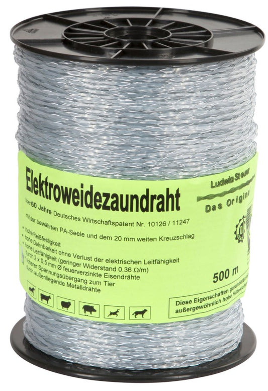 Kerbl - Original Weidezaunlitze Steuer, 1000m