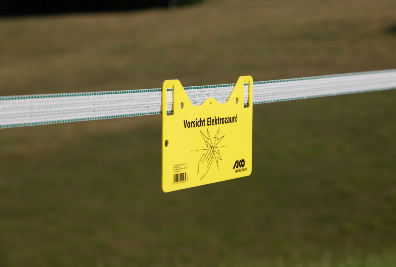 Kerbl - Warnschild Vorsicht Elektrozaun!