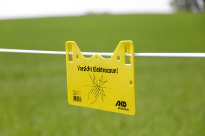 Kerbl - Warnschild Vorsicht Elektrozaun!