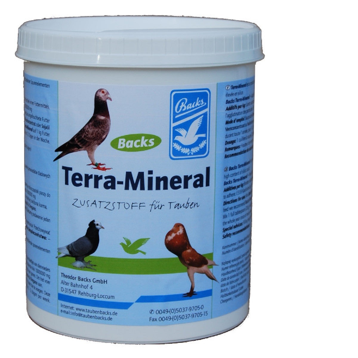 Backs - Terra-Mineral, 1500 g