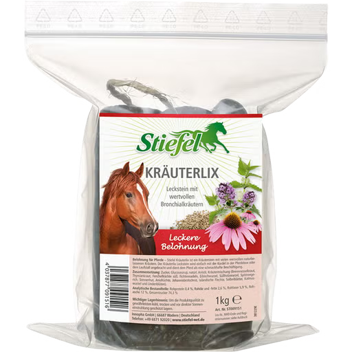 Stiefel - Kräuterlix Leckstein, 1 kg