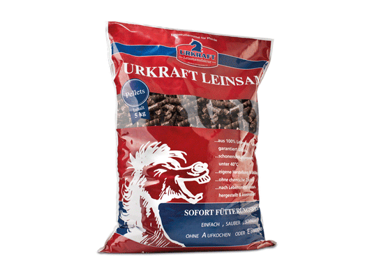 Urkraft - Leinsamen Pellets, 5 kg