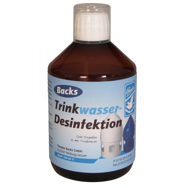 Backs - Trinkwasserdesinfektion, 500 ml