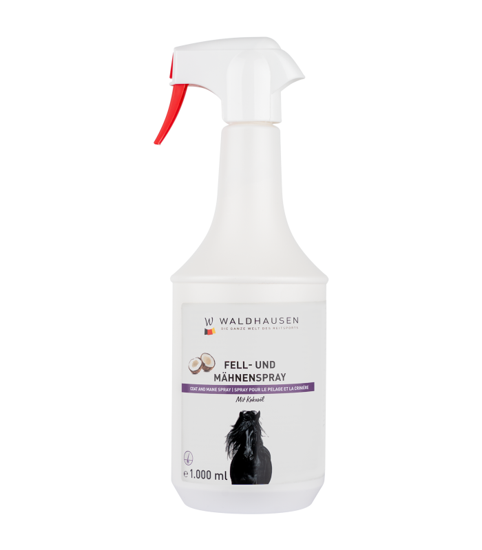 Waldhausen - Fell- und Mähnenspray mit Kokosöl, 1000 ml