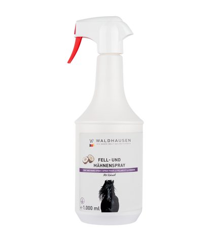 Waldhausen - Fell- und Mähnenspray mit Kokosöl, 1000 ml