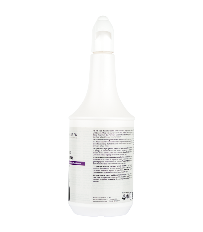 Waldhausen - Fell- und Mähnenspray mit Kokosöl, 1000 ml