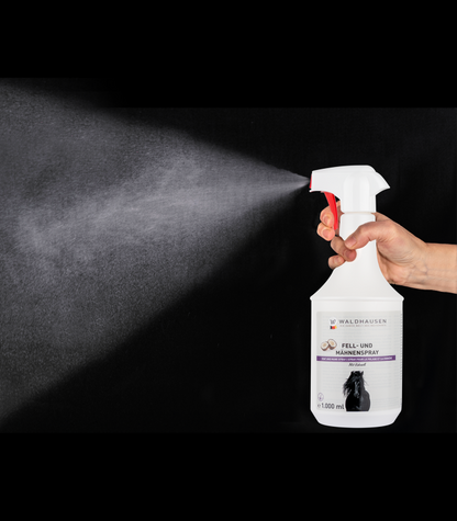 Waldhausen - Fell- und Mähnenspray mit Kokosöl, 1000 ml