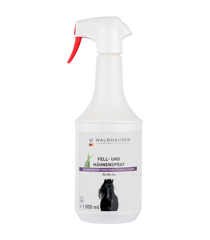 Waldhausen - Fell- und Mähnenspray mit Aloe Vera, 1000 ml