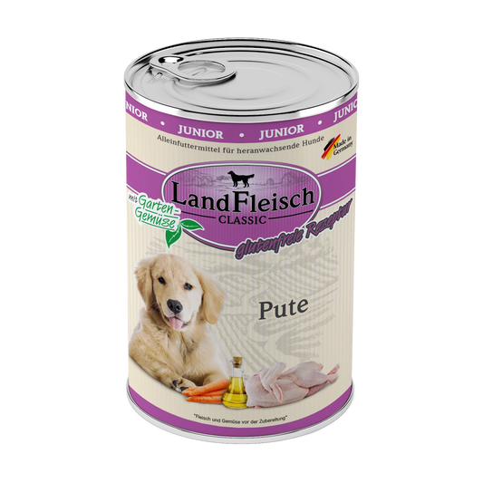 Landfleisch - Classic Junior Pute mit Gartengemüse