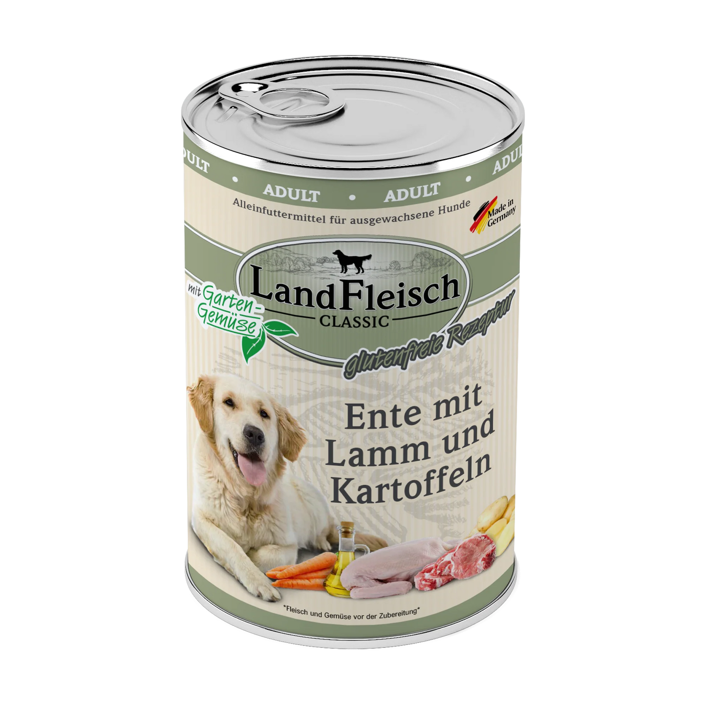 Landfleisch - Classic Ente mit Lamm und Kartoffeln