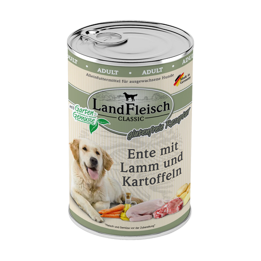 Landfleisch - Classic Ente mit Lamm und Kartoffeln