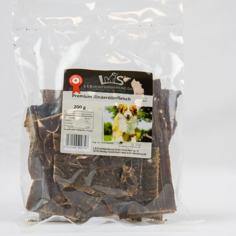 Lenzen & Sabel - Rinderdörrfleisch Premium, 200g