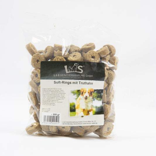 Lenzen & Sabel - Soft-Rings mit Truthahn 500g