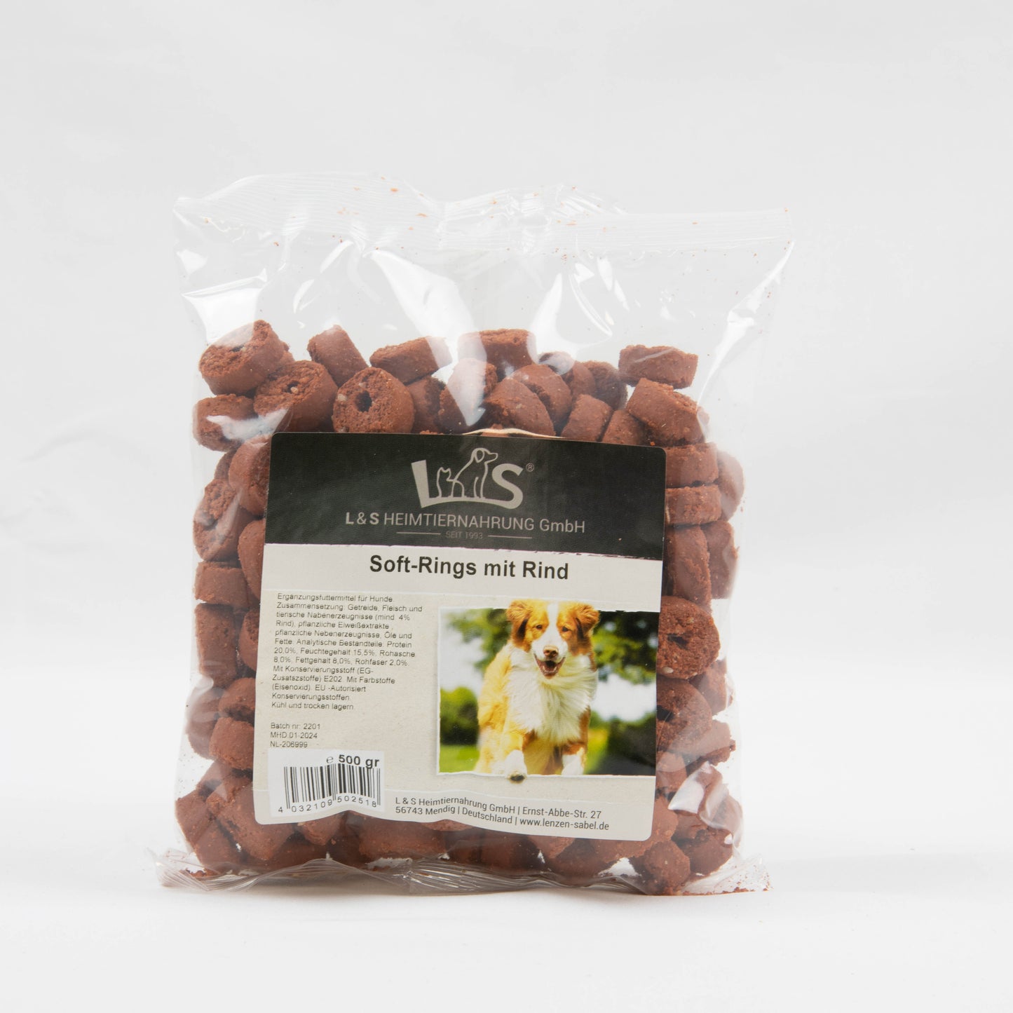 Lenzen & Sabel - Soft-Rings mit Rind 500g