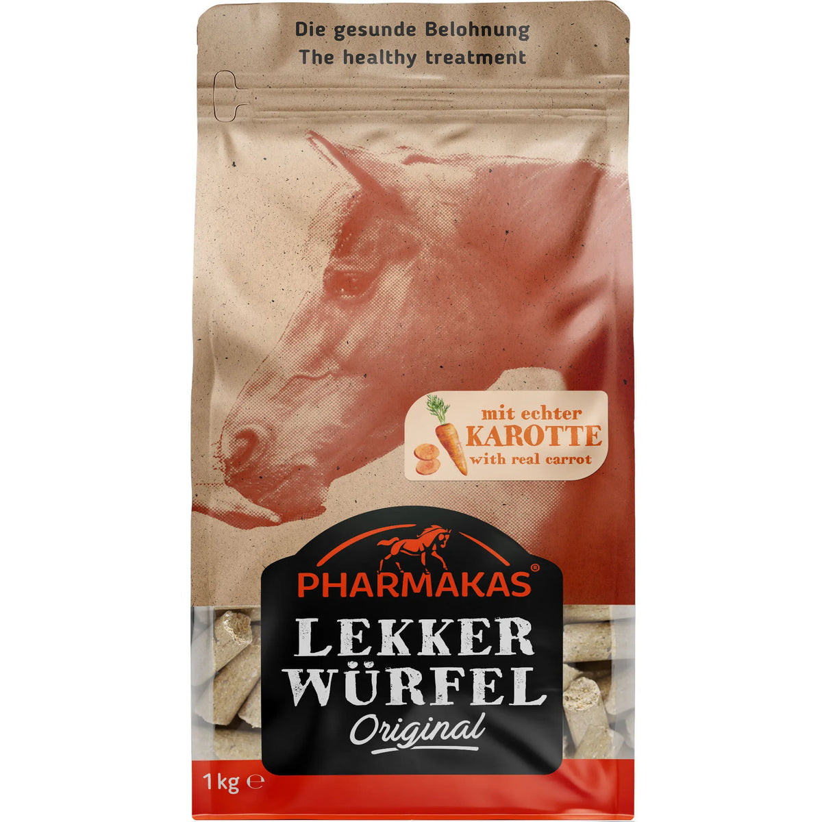 Pharmakas - Lekkerwürfel Karotte, 1 kg