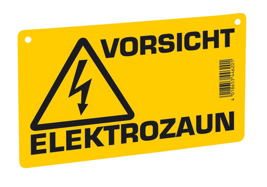 Kerbl - Warnschild Vorsicht Elektrozaun!