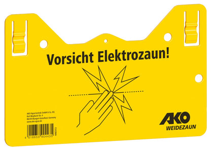 Kerbl - Warnschild Vorsicht Elektrozaun!