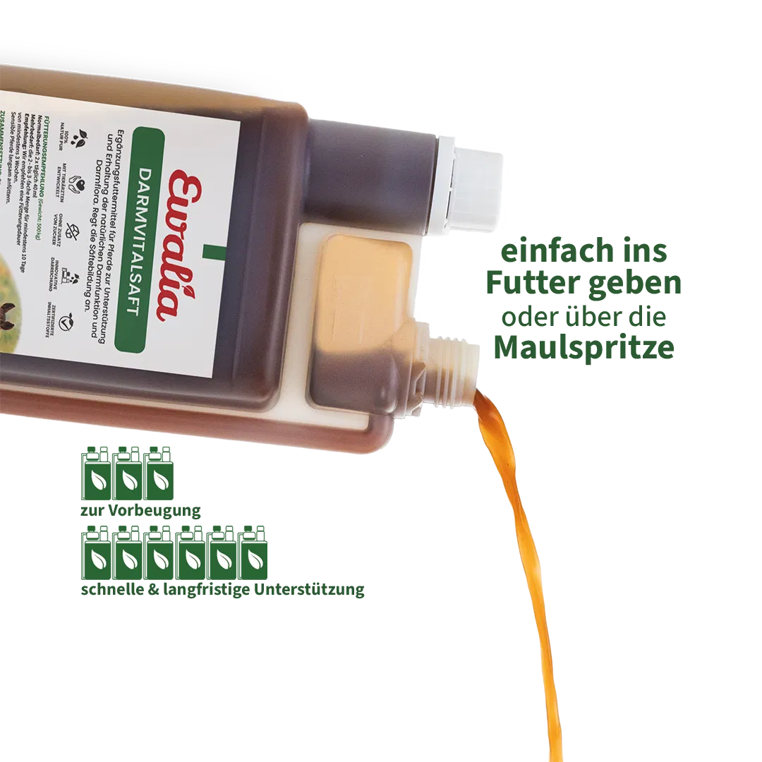 Ewalia - Darmvitalsaft für Pferde