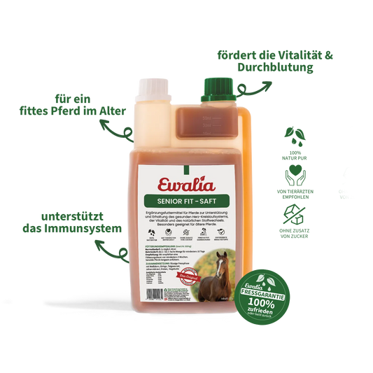 Ewalia - Senior Fit - Saft für Pferde