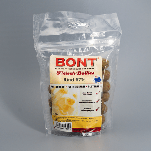 Bont - Fleisch Bollies mit Rind, 150g