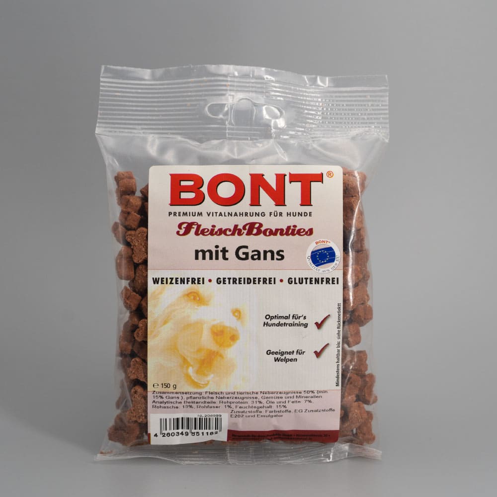 Bont - Fleisch Bonties mit Gans, 150 g
