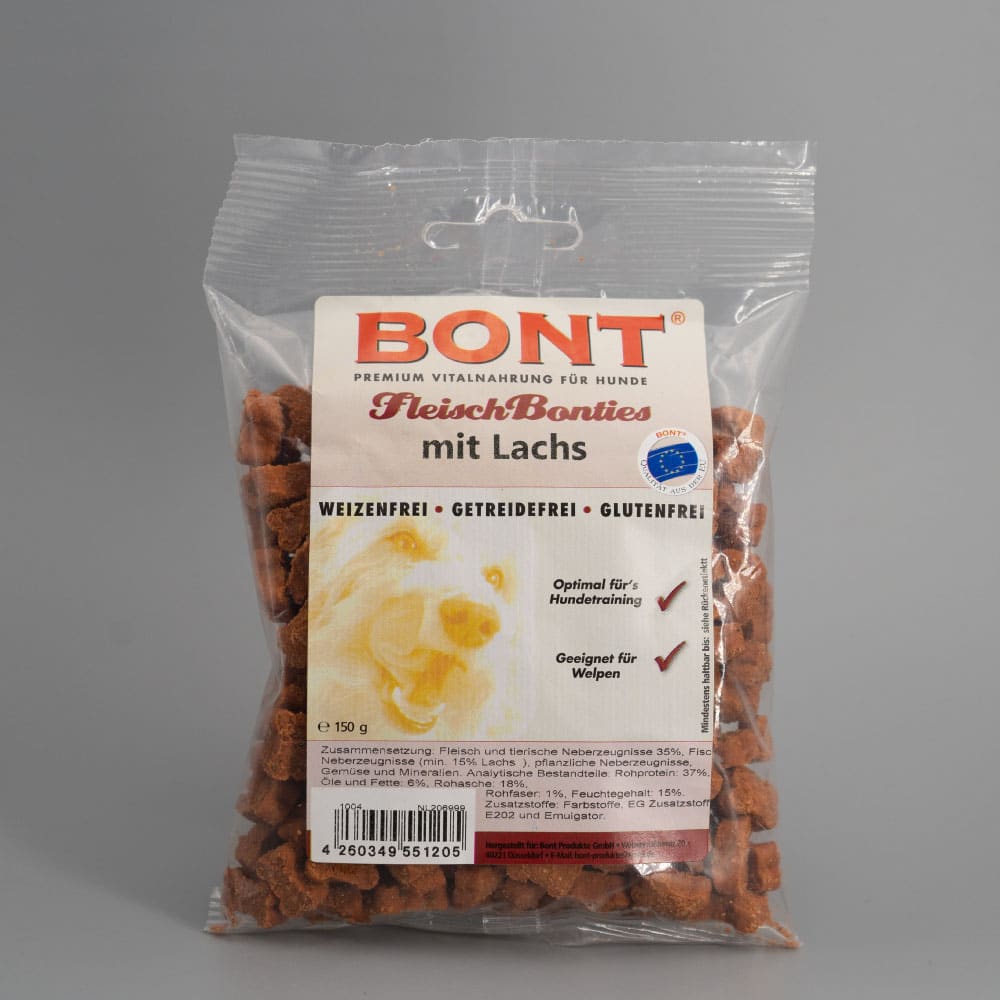 Bont - Fleisch Bonties mit Lachs, 150 g