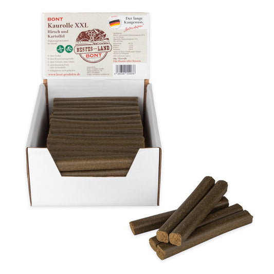 Bont - Kaurolle XXL Hirsch und Kartoffel, Bestes vom Land, 60 g