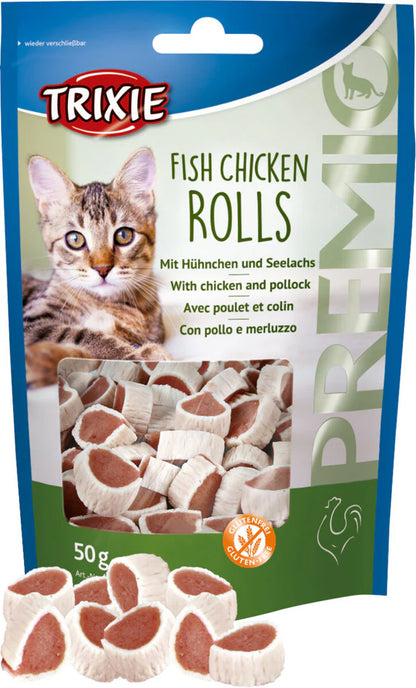 Trixie - Premio Rolls mit Huhn & Seelachs