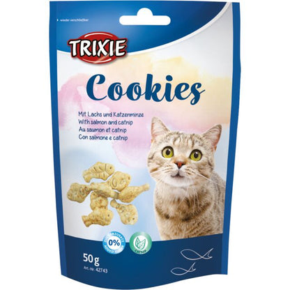 Trixie - Cookies mit Lachs & Katzenminze