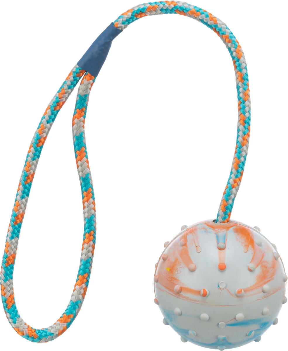Trixie - Ball am Seil, Naturgummi
