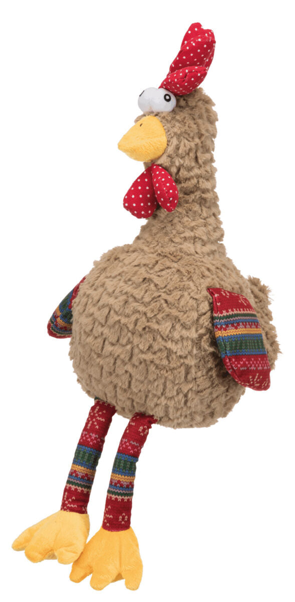 Trixie - Hahn Plüschspielzeug für Hunde