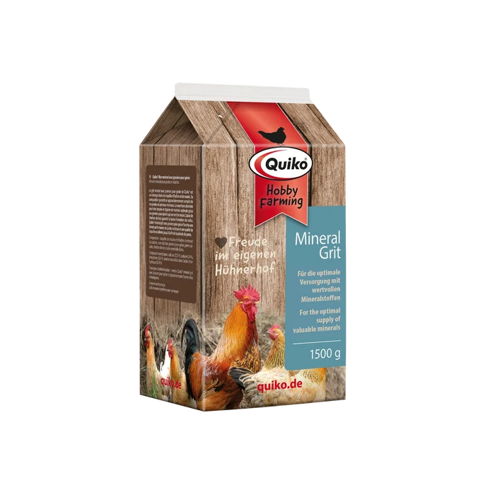 Quiko - Hobby Farming Mineralgrit mit Magenkiesel 1500g