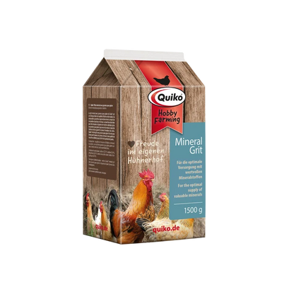 Quiko - Hobby Farming Mineralgrit mit Magenkiesel 1500g