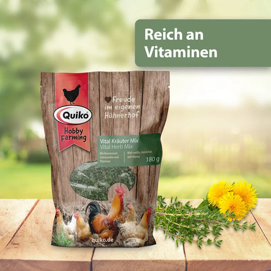 Quiko - Hobby Farming: Vital Kräuter Mix, 180g