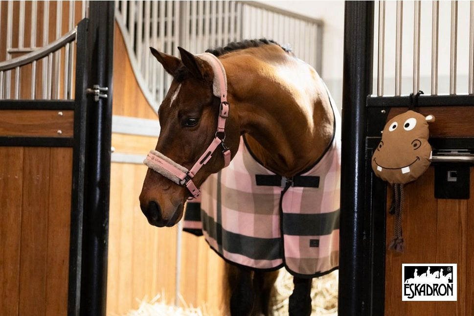 Eskadron - FLEECE CHECK Abschwitzdecke