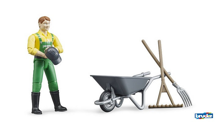 bruder - Figurenset Landwirt mit Zubehör