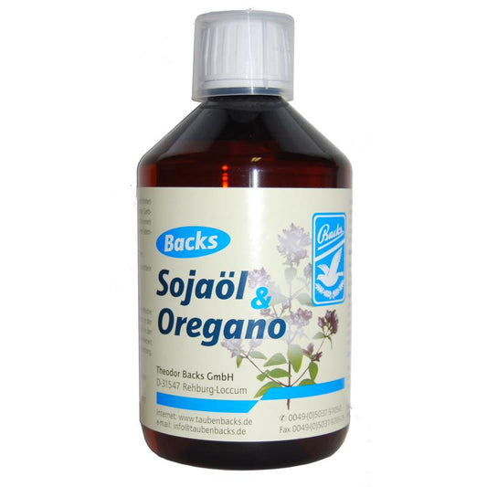 Backs - Sojaöl & Oregano, 500 ml
