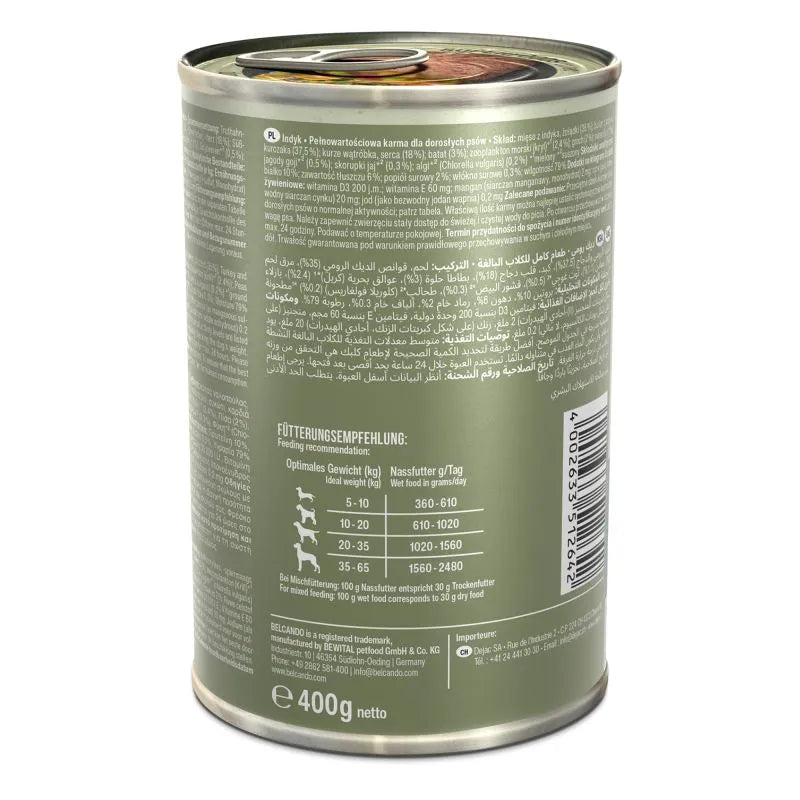 Belcando - Holistic Turkey, 400 g