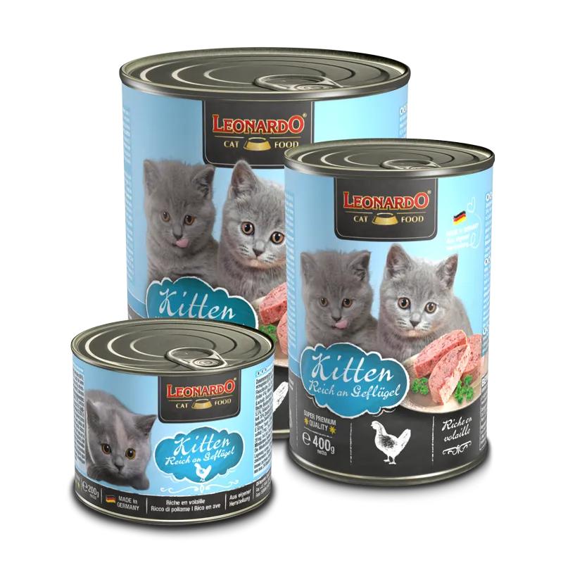 Leonardo - Quality Selection Kitten Reich an Geflügel